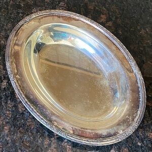 Antique or Vintage Silver Plated Serving Dish